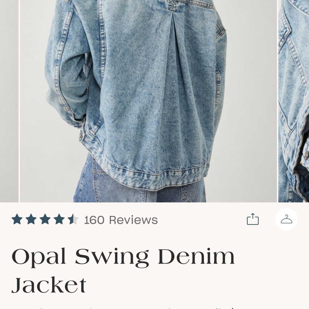 We The Free Dusty Rose Opal Swing Jacket - Picture 4 of 4